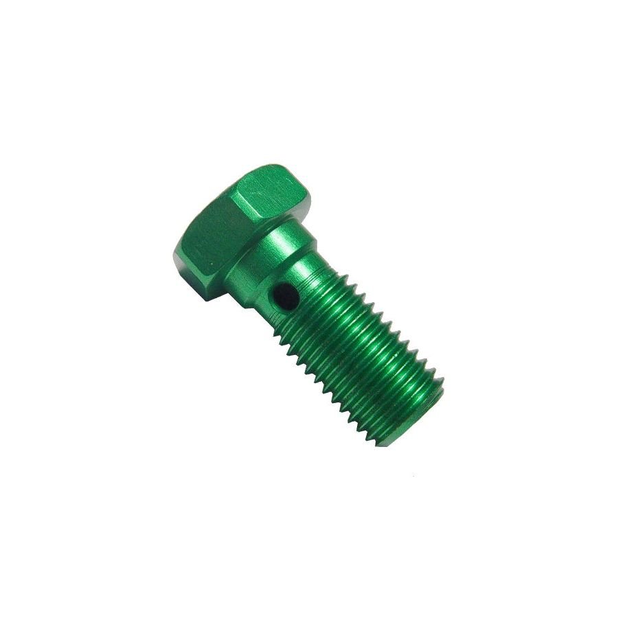 Vis - Simple - Banjo M10 x1.00 - Aluminium - Verte