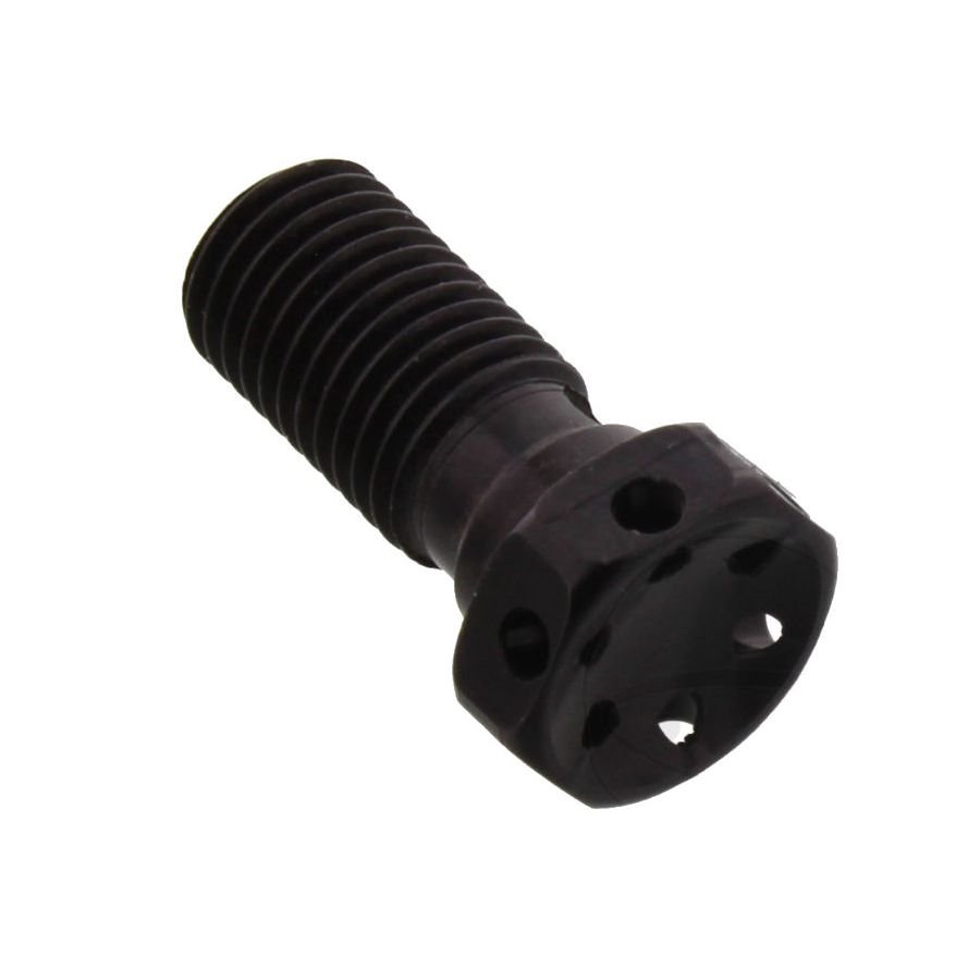 Vis - Simple - Banjo M10 x1.00 - Aluminium - Noire - Racing