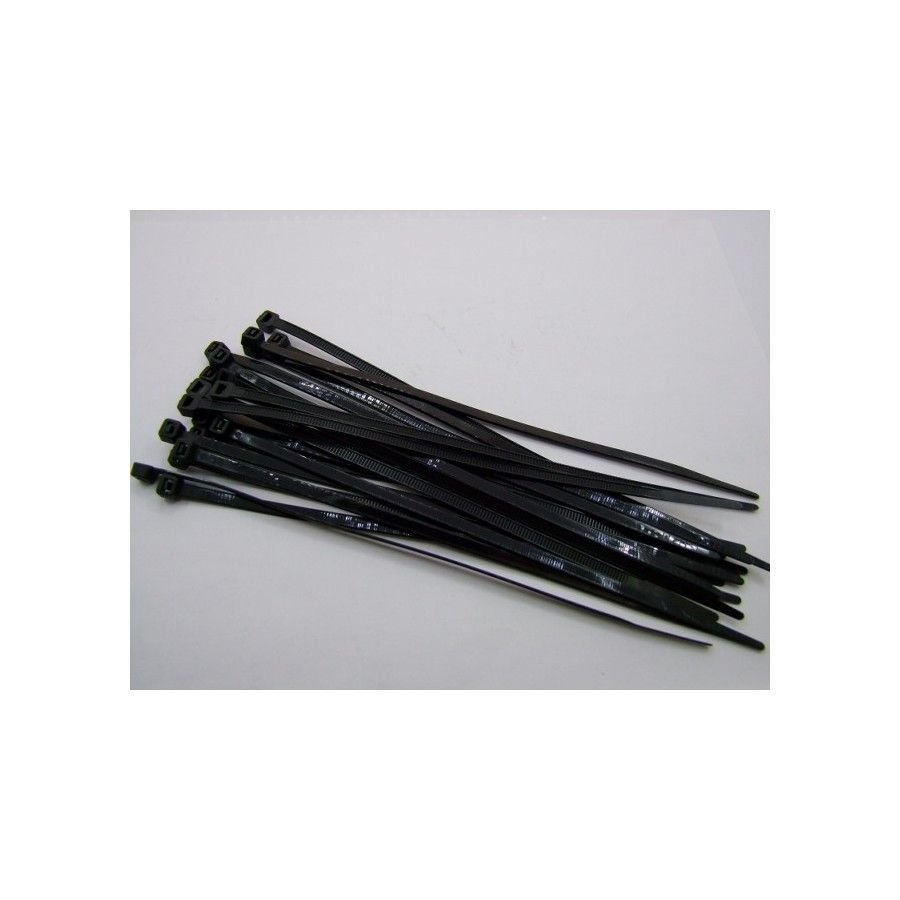 Serre Cable - (x100) - Collier de serrage - serflex - rizlan - Noir - 4.80x300mm
