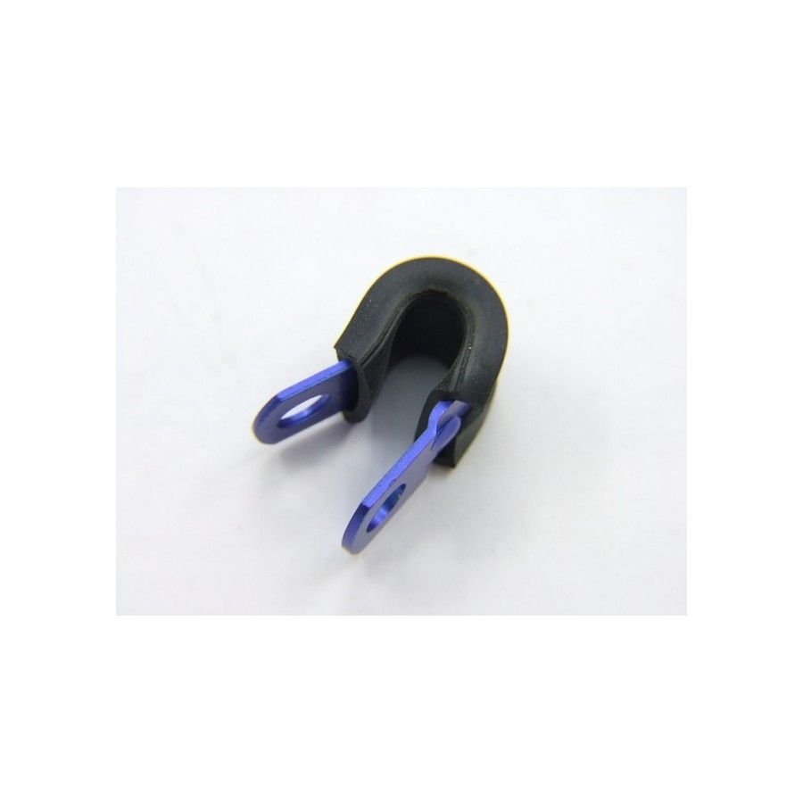 Collier de fixation pour durite de frein - Bleu