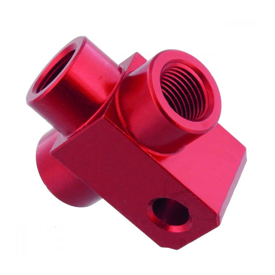 Repartiteur - Filetage M10 x1.00 - Rouge