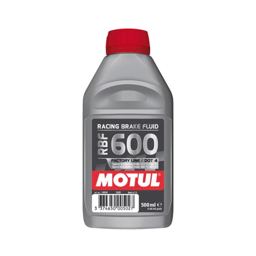 0.5 Litre - Motul RBF 600 - DOT 4 - Haute Temperature - Liquide de frein - Embrayage