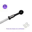Durite Aviation - Embrayage - CBR 1000 RR - (SC57) - 04-07 - Banjo Noir