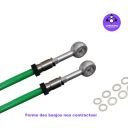 Durite Aviation - Frein - Avant - CBR1000 RR - (SC57) - 04-07 - Banjo Aluminium