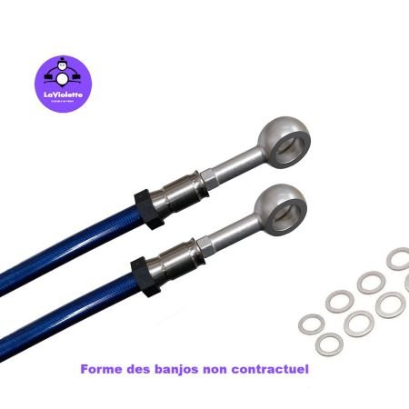 Durite Aviation - Frein - Avant - CBR1000 RR - (SC57) - 04-07 - Banjo Aluminium