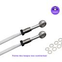 Durite Aviation - Frein - Avant - CBR1000 RR - (SC57) - 04-07 - Banjo Aluminium
